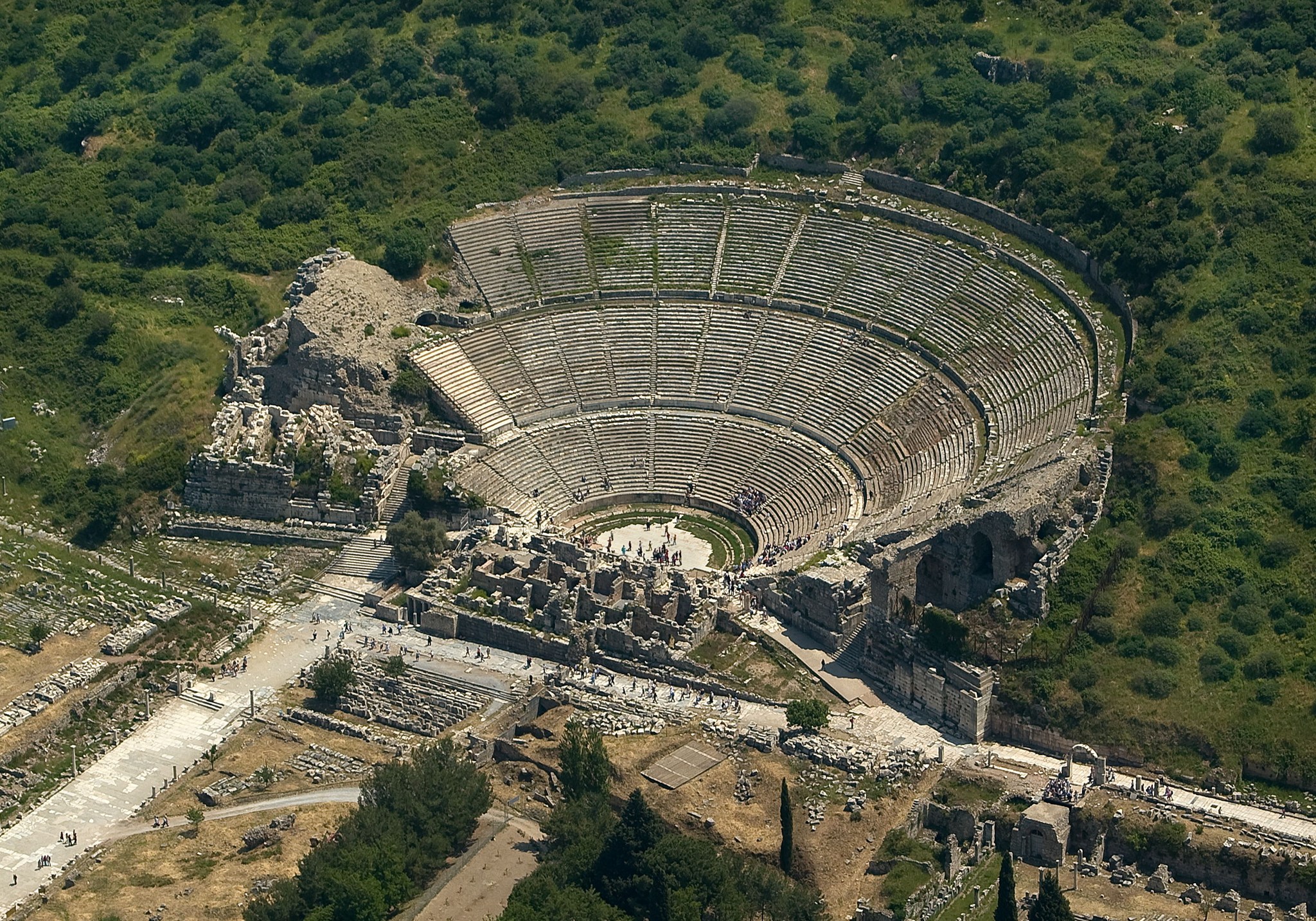 The Great Theatre at Ephesus.