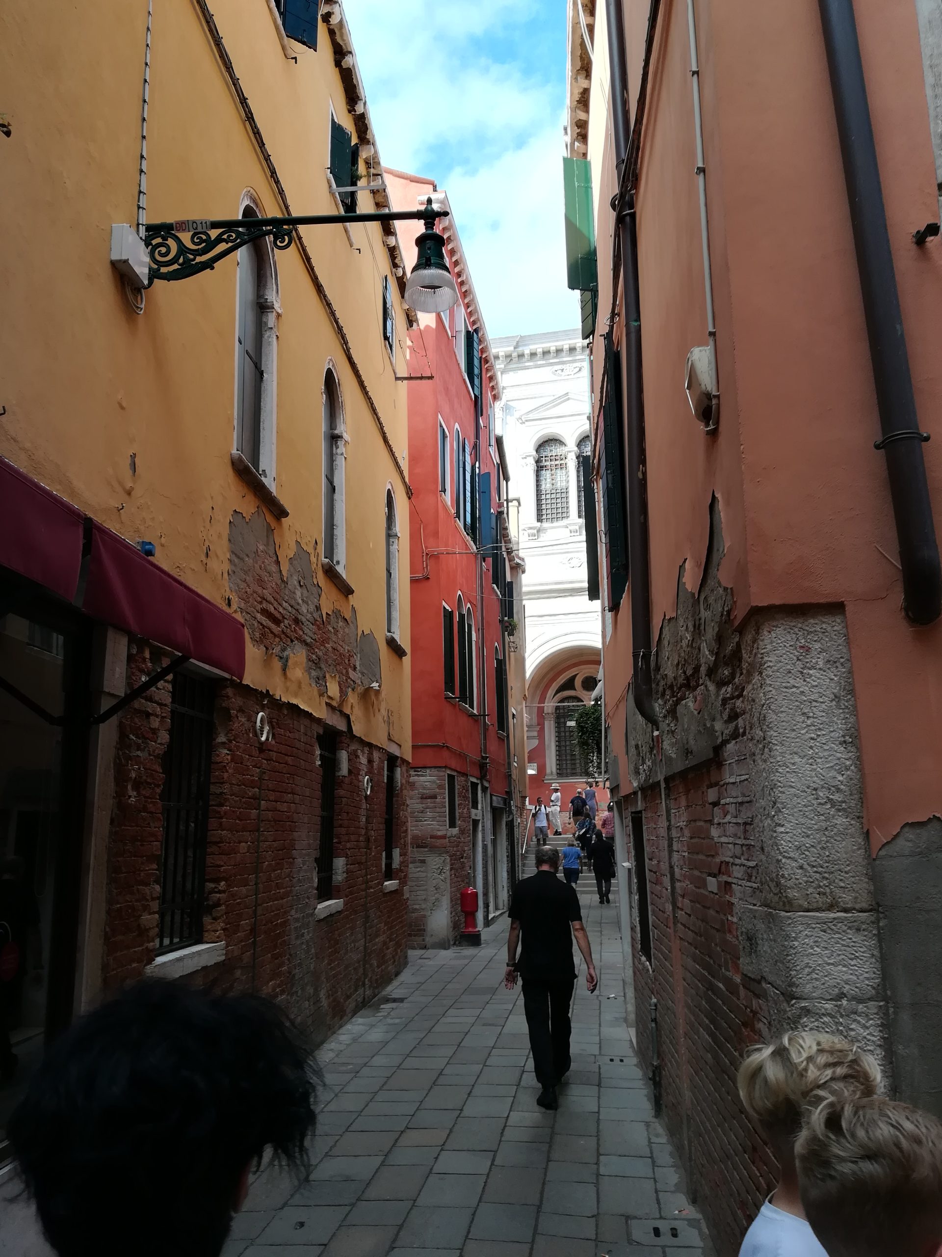 A quiet street in the Dorsoduro district of Venice
